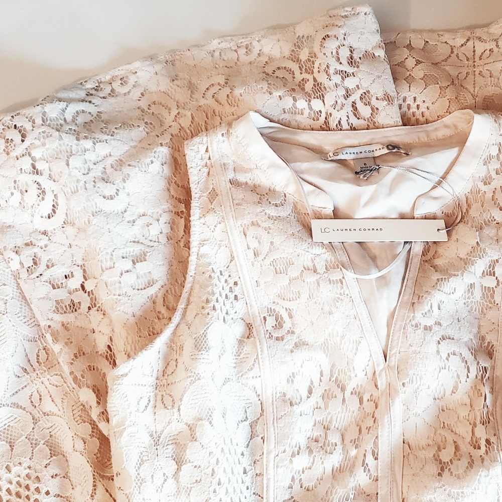NWT LC Lauren Conrad A-line Mini Dress